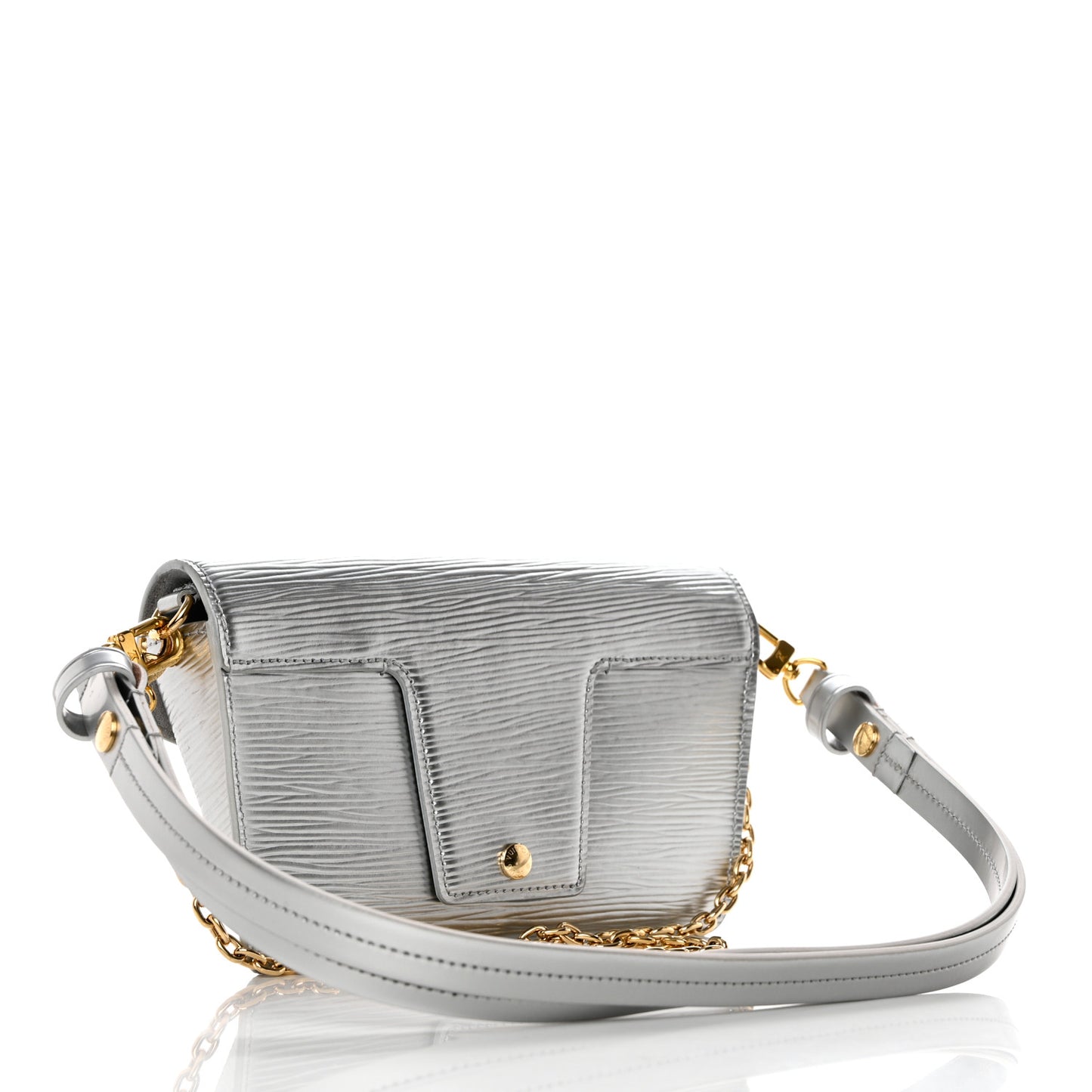 Epi Padlock On Strap Silver