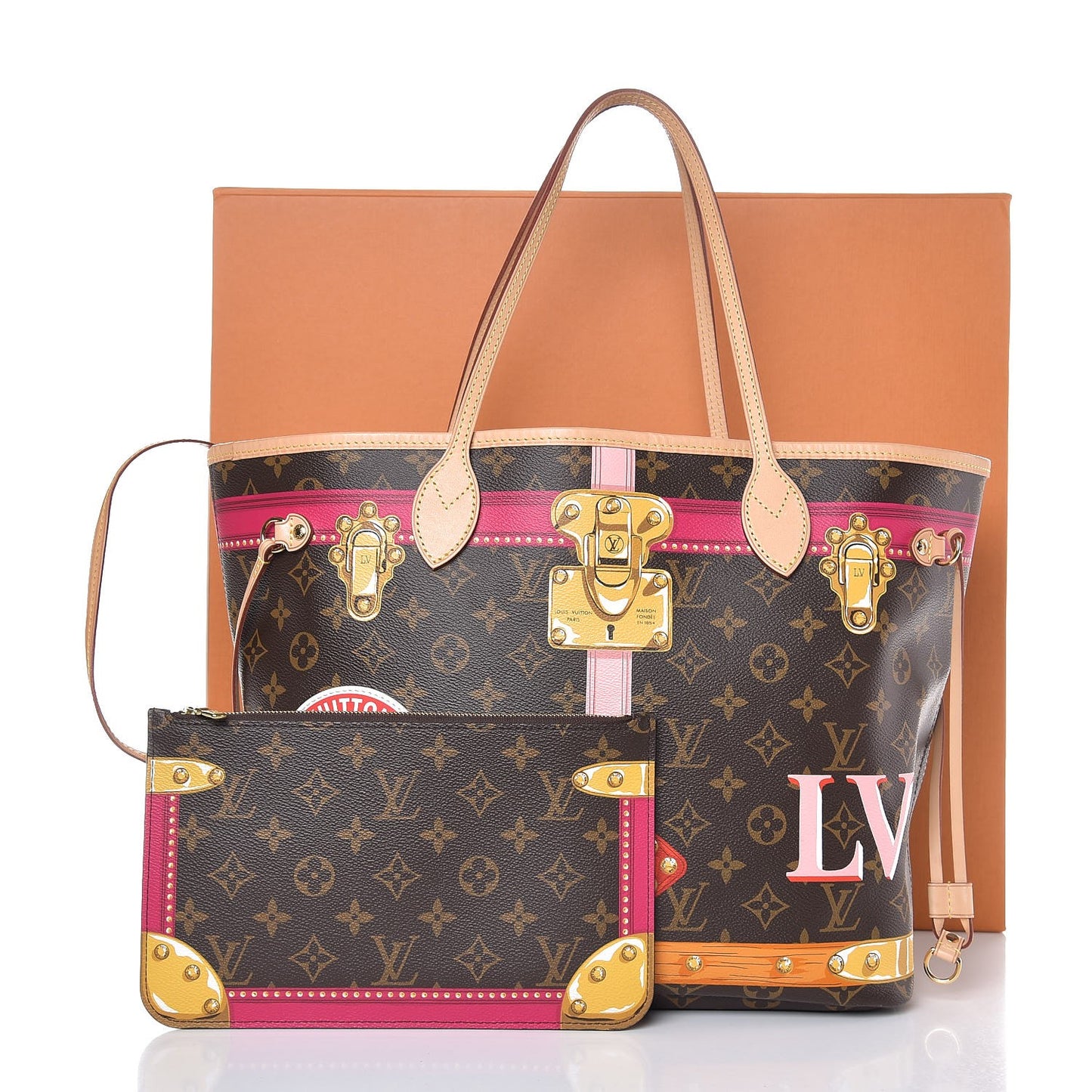 Monogram Summer Trunks Neo Neverfull MM