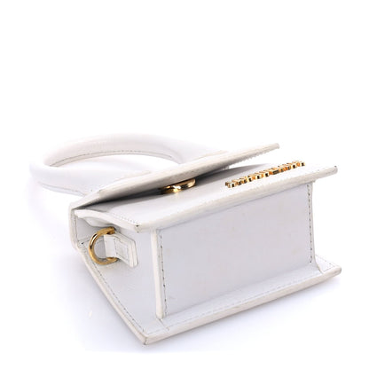 Jacquemus Smooth Calfskin Le Chiquito  White 7 of 8