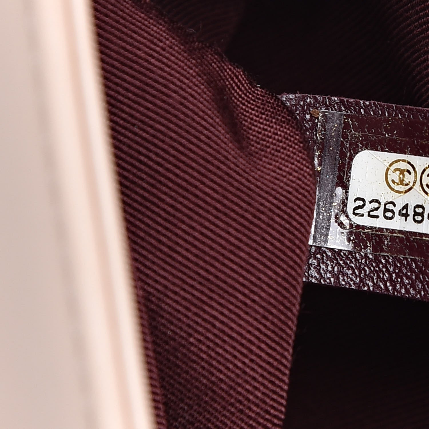 Chanel Caviar Calfskin Chevron Medium Boy Flap Light Pink 7 of 16