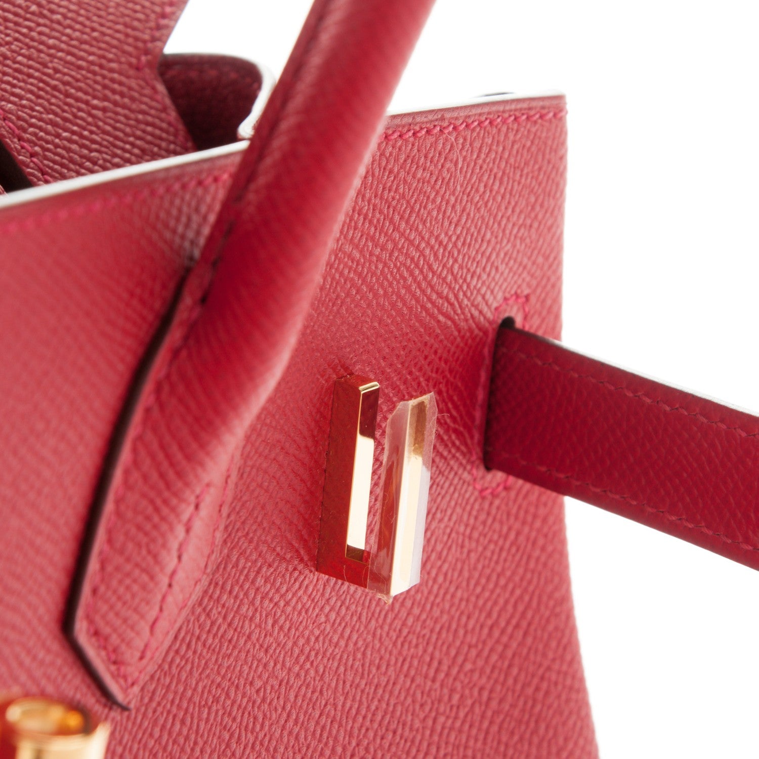 Hermes Epsom Birkin 30 Rouge Casaque 17 of 25