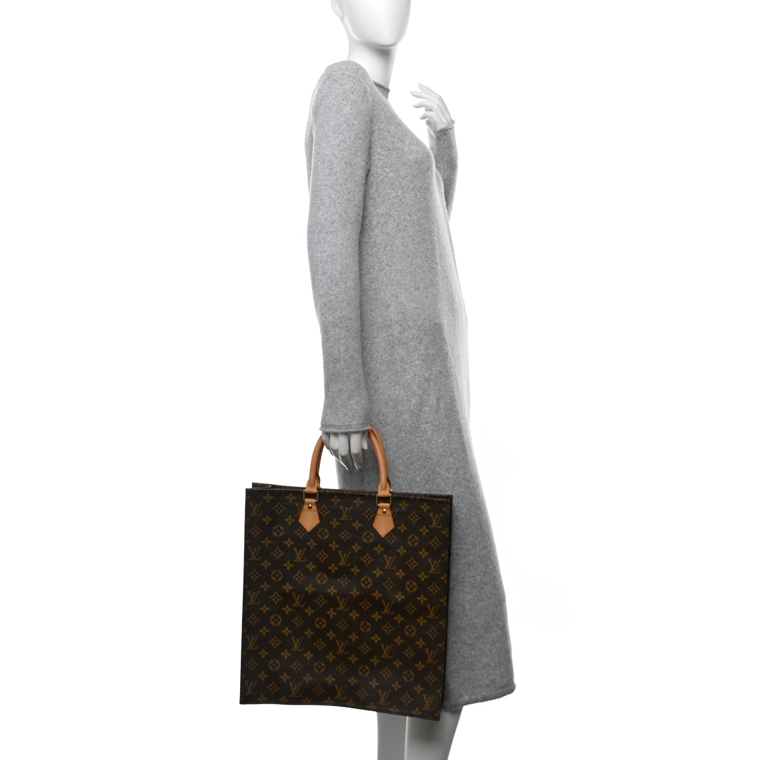 Louis Vuitton Monogram Sac Plat 2 of 12