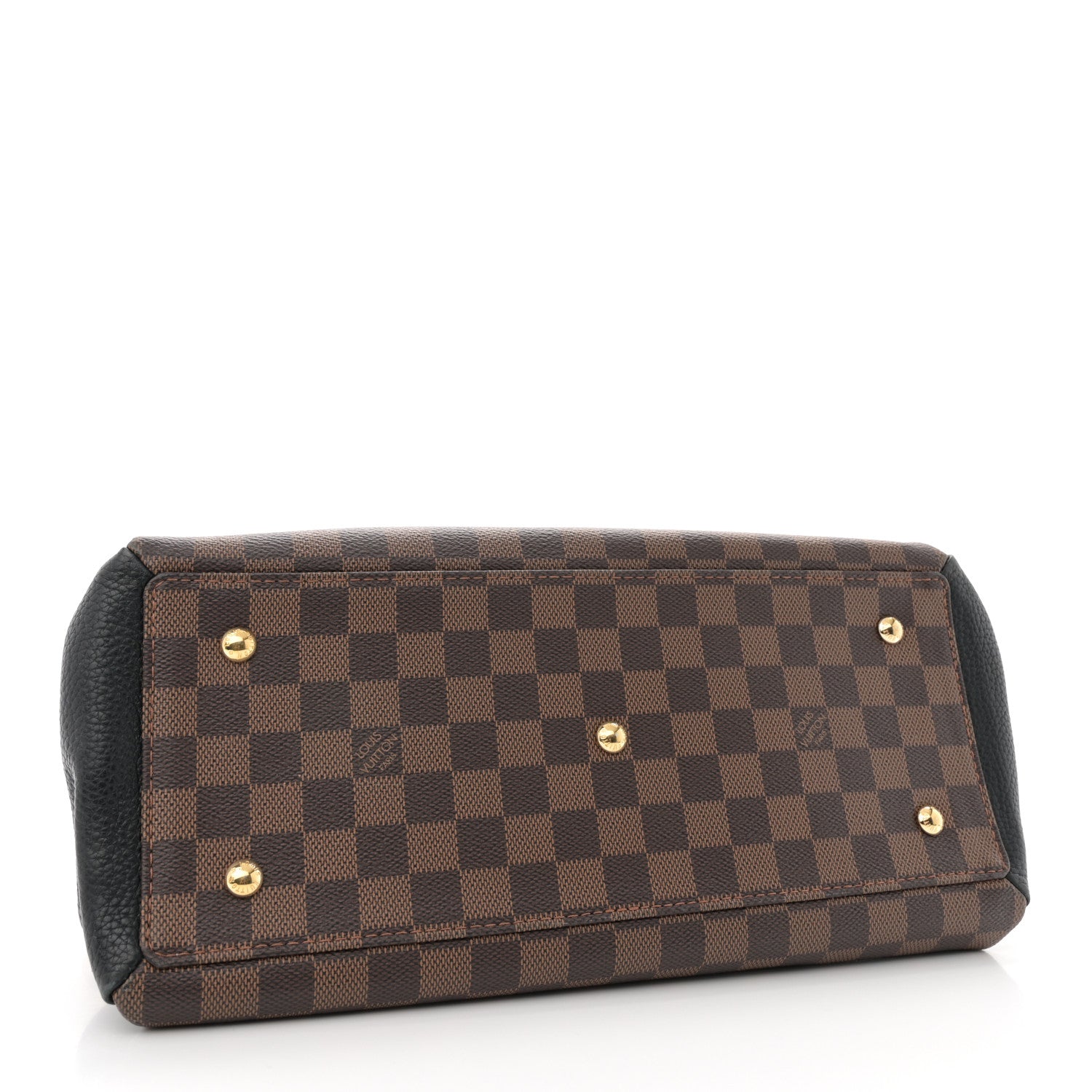 Louis Vuitton Cuir Taurillon Damier Ebene Normandy Black 4 of 16