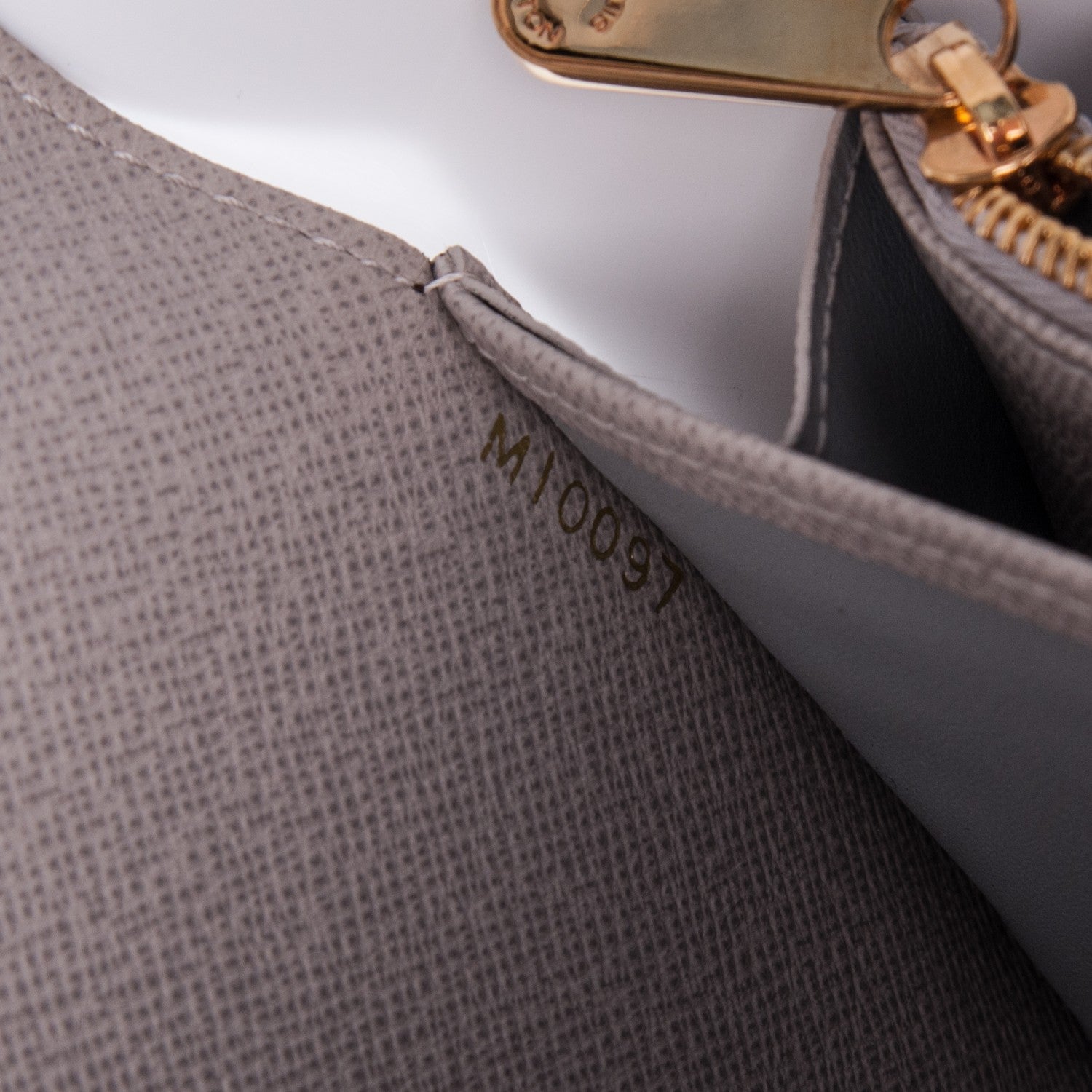 Louis Vuitton Monogram Dentelle Sarah Wallet Silver 7 of 7