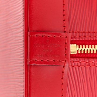 Louis Vuitton Epi Alma PM Castillan Red 6 of 11