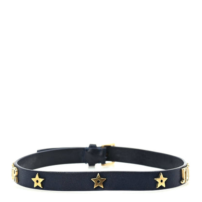 Christian Dior Calfskin Star J'Adior Double Bracelet Blue 1 of 4