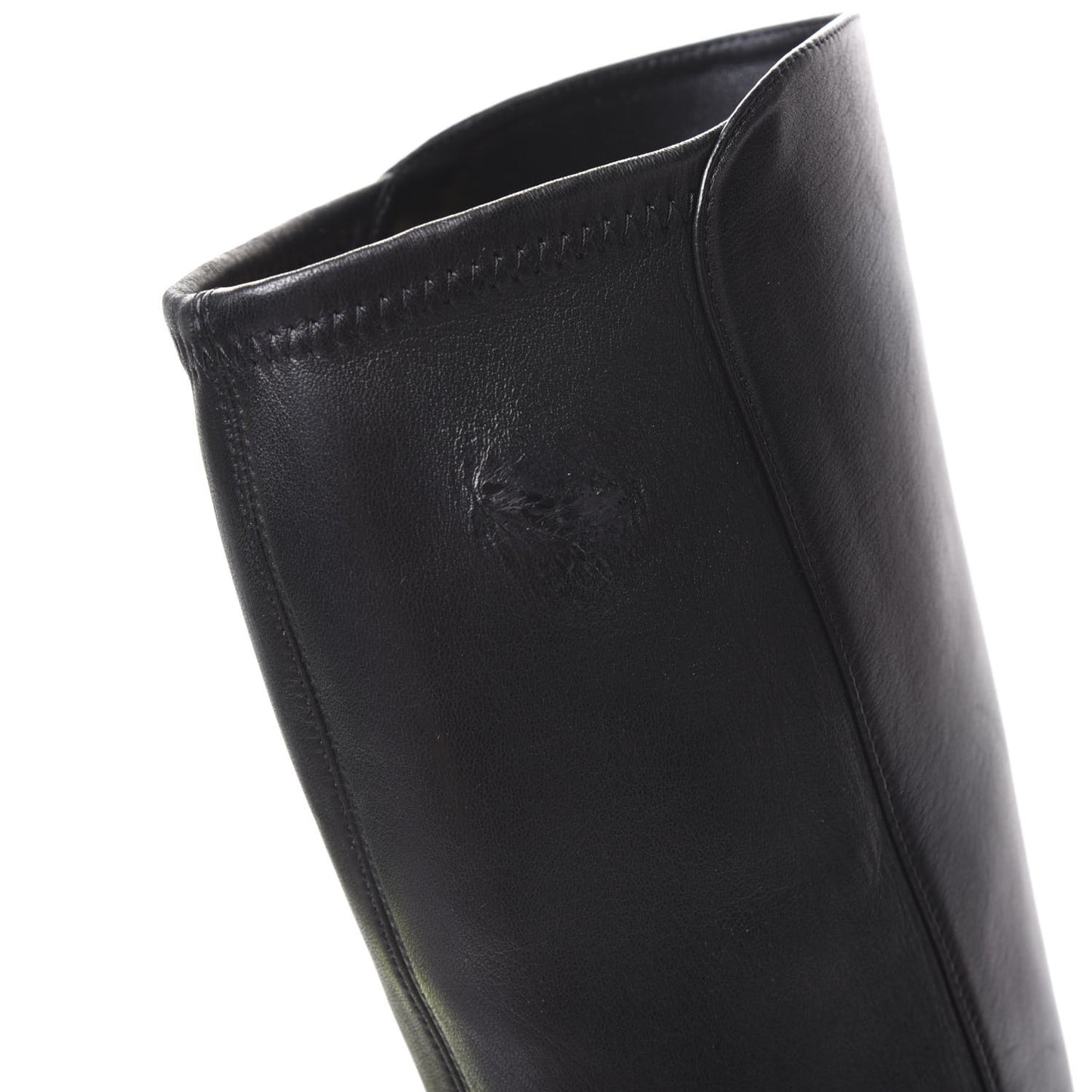 Nappa Tagastretch Flat Knee Boots 39 Black