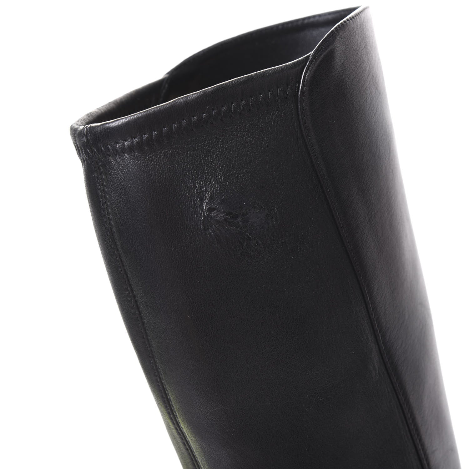 Christian Louboutin Nappa Tagastretch Flat Knee Boots 39 Black 5 of 9