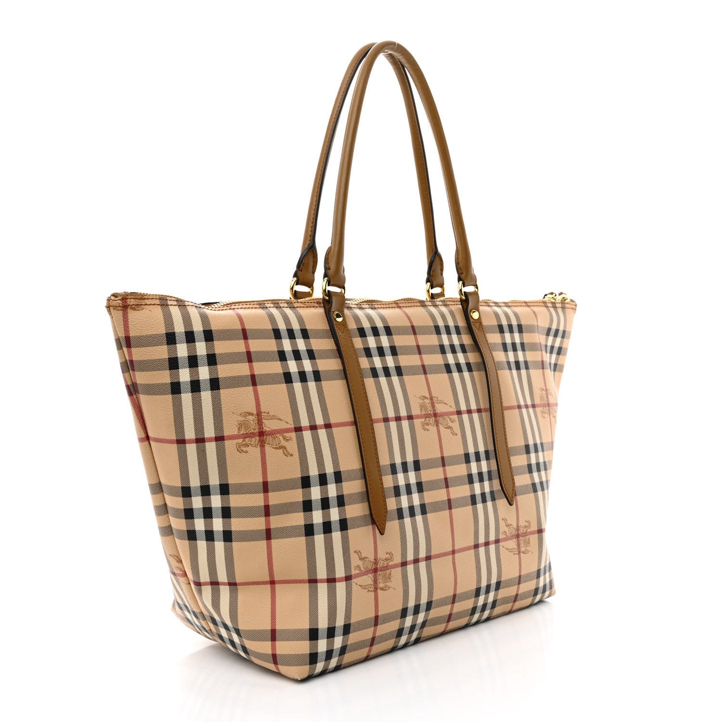 Haymarket Check Medium Salisbury Tote Camel
