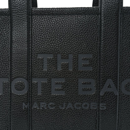 Marc Jacobs Grained Calfskin Small The Tote Bag Black 8 of 10