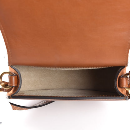 Chloe Calfskin Suede Small Nile Bracelet Bag Caramel 5 of 7