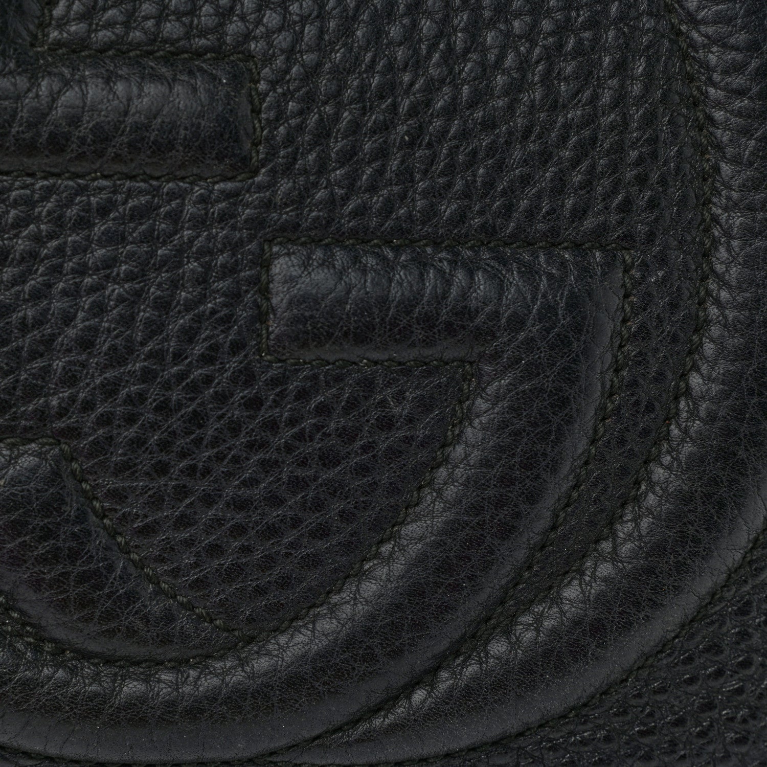Gucci Pebbled Calfskin Medium Soho Hobo Black 15 of 15