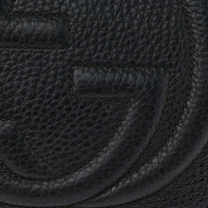 Gucci Pebbled Calfskin Medium Soho Hobo Black 15 of 15
