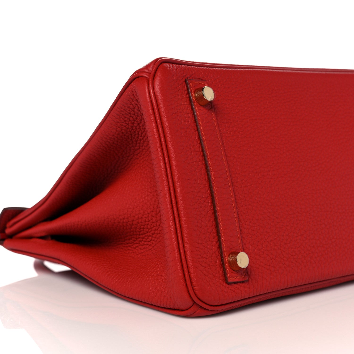 Hermes Togo Birkin 30 Vermillion 8 of 11