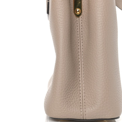 Louis Vuitton Taurillon Capucines BB Galet 13 of 14