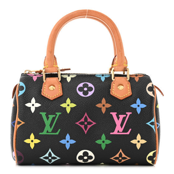 Louis Vuitton Monogram Multicolor Mini Sac HL Speedy Black 1 of 1