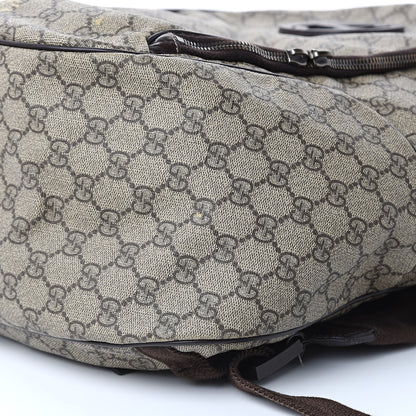 Gucci GG Plus Monogram Interlocking G Medium Backpack Dark Brown 9 of 16