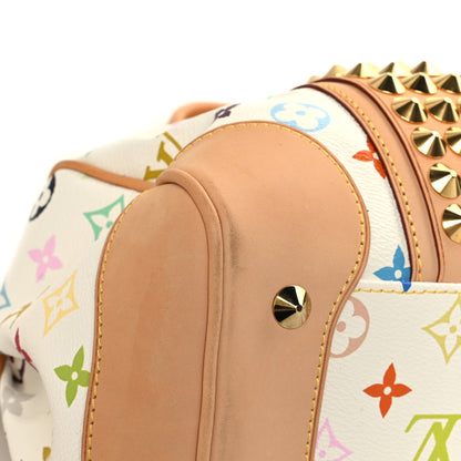 Louis Vuitton Monogram Multicolor Courtney MM White 10 of 12