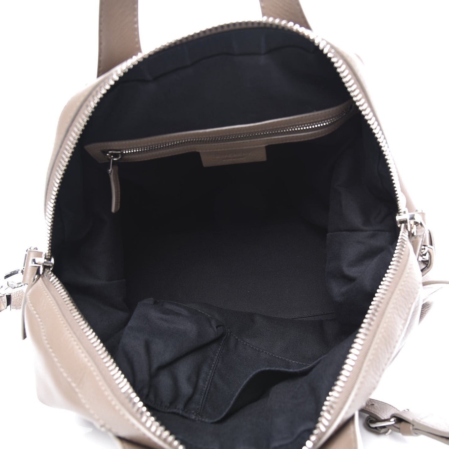 Waxy Grained Calfskin Medium Nightingale Mastic