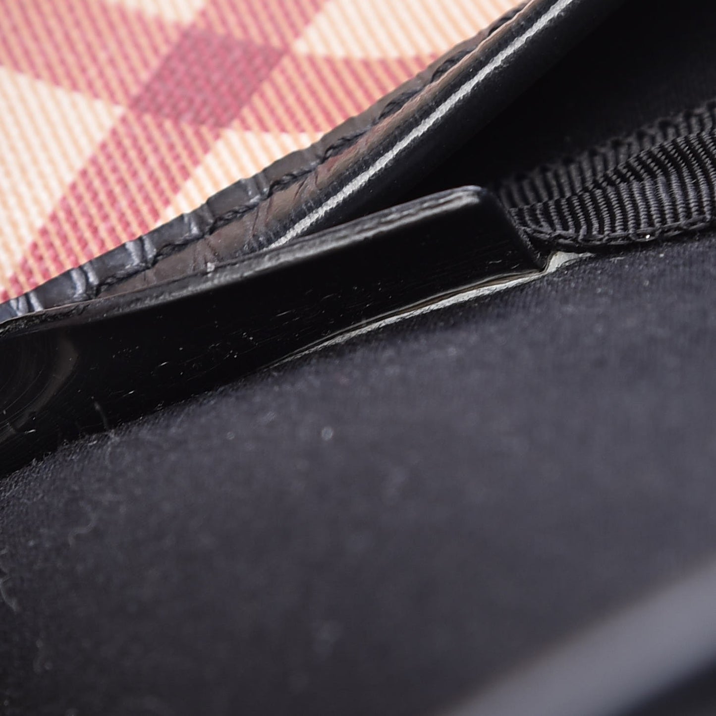 Nova Check Large Nickie Tote Black