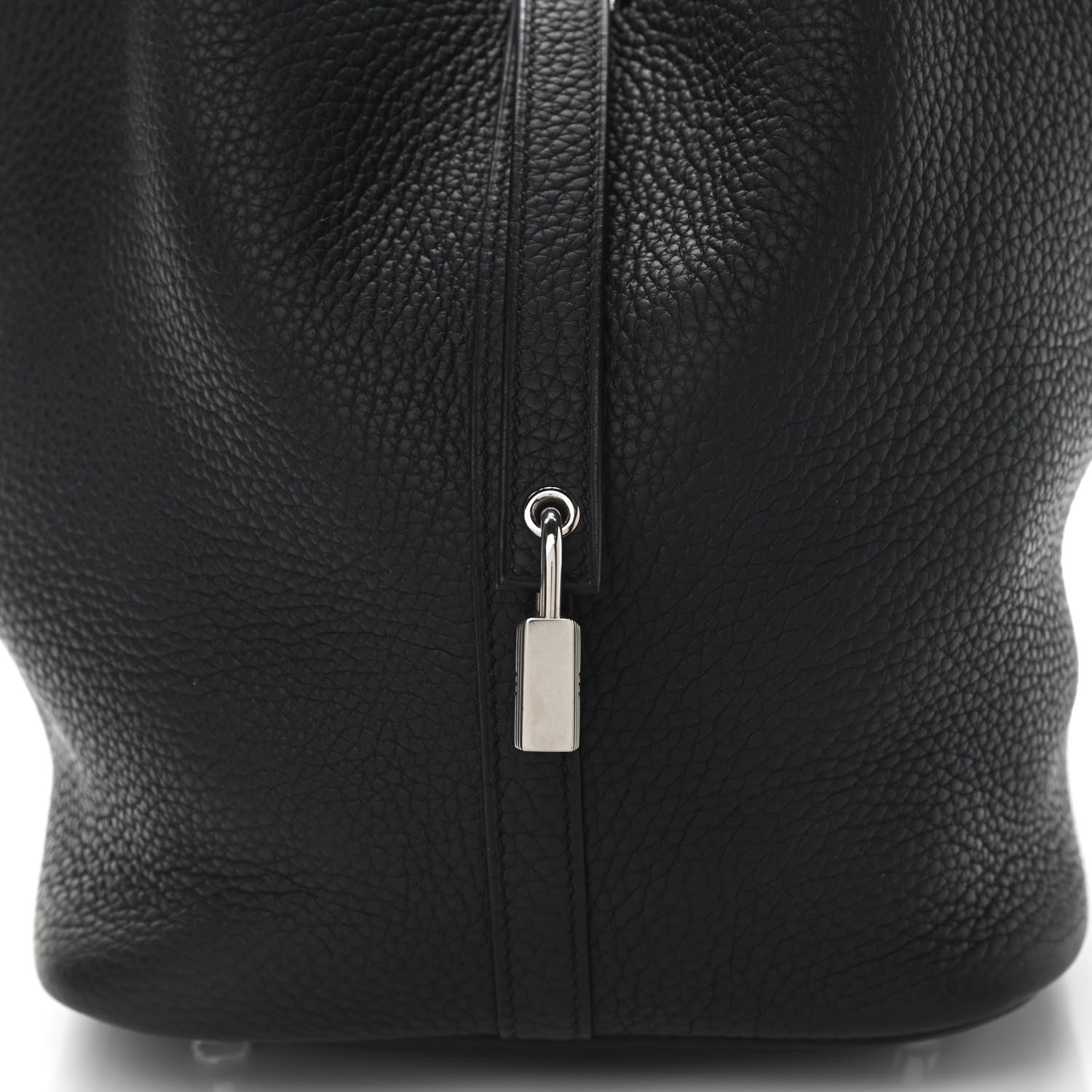 Hermes Taurillon Clemence Picotin Lock 22 MM Black 8 of 10