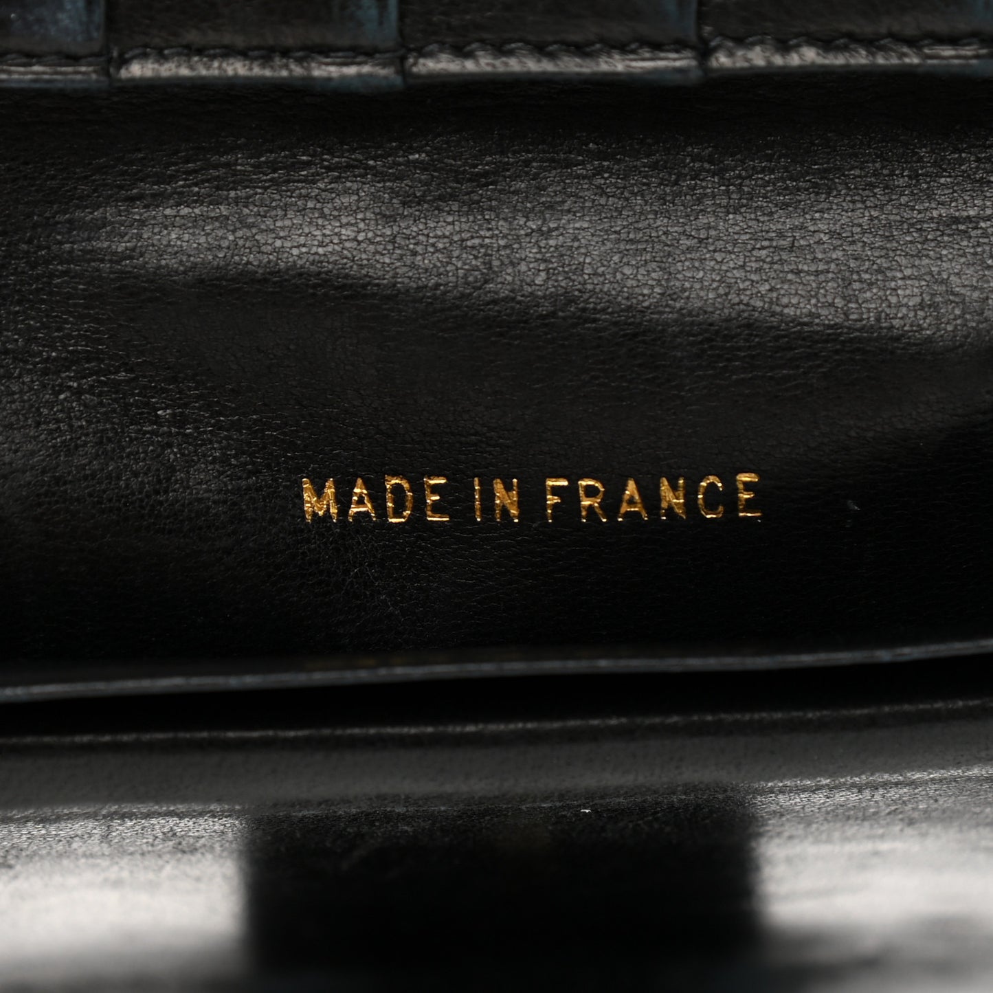 Lambskin Diamond Stitched French Wallet Black