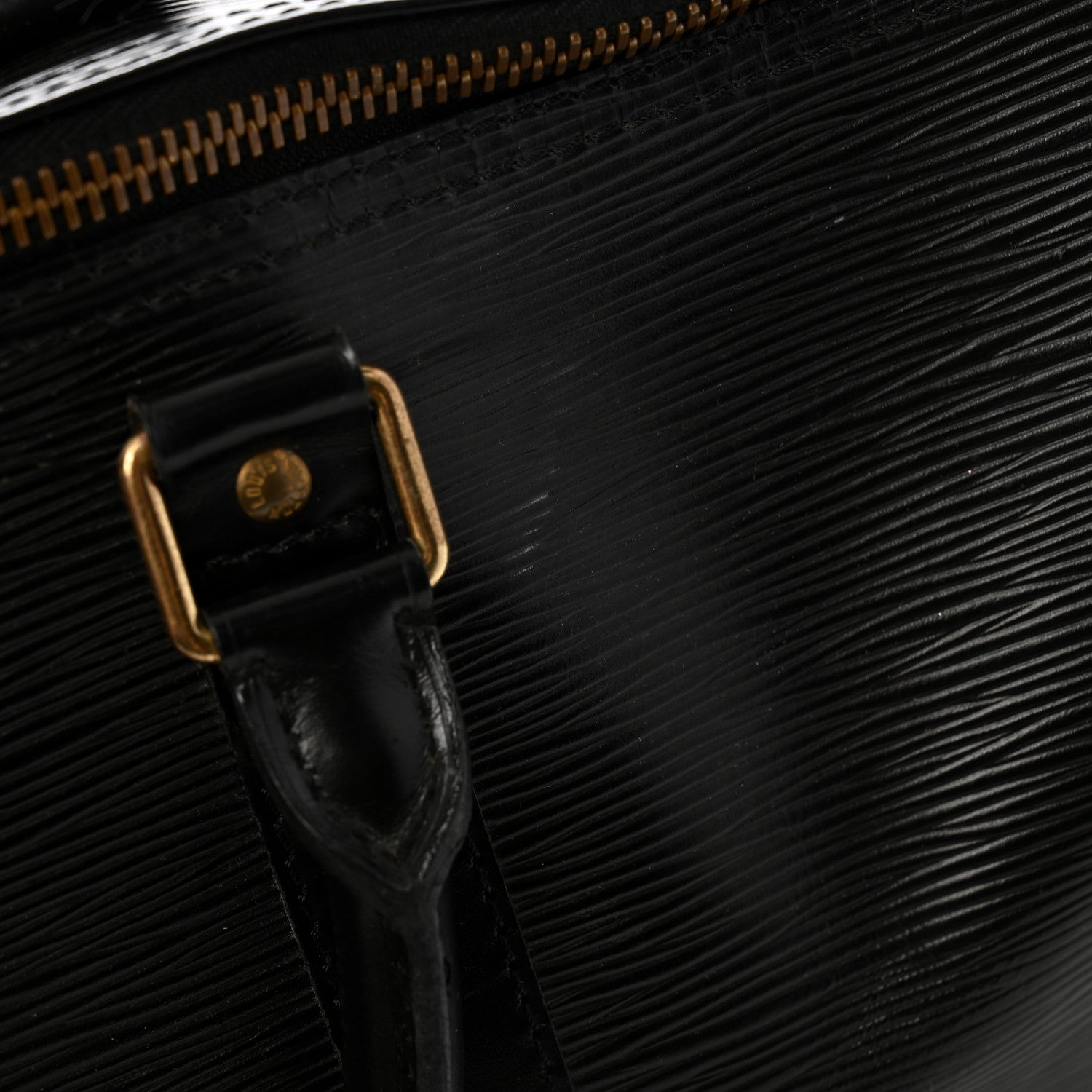 Louis Vuitton Epi Keepall 45 Black 10 of 15