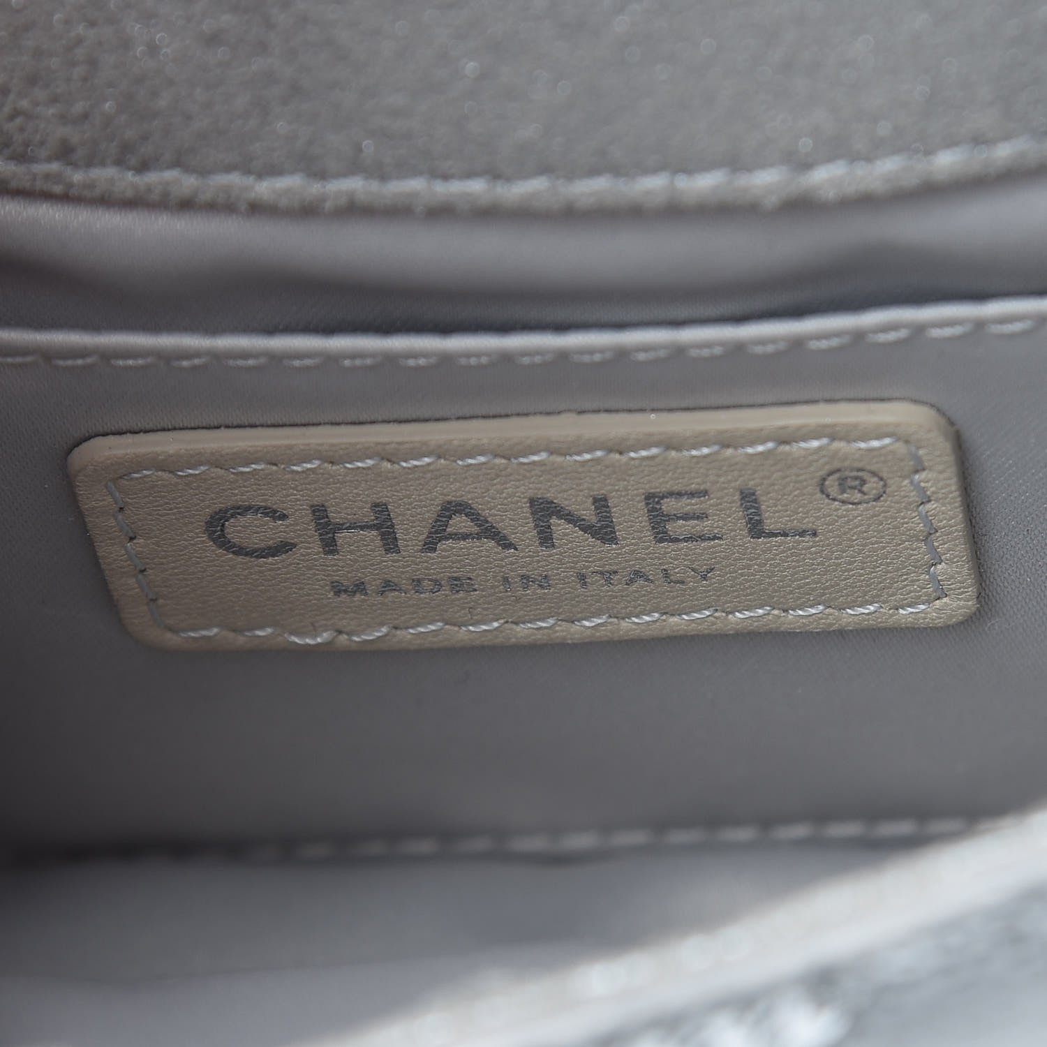 Chanel Sequin Geometric Extra Mini Flap Silver 6 of 12