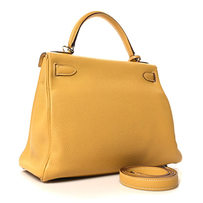 Hermes Togo Kelly Retourne 28 Curry 3 of 10