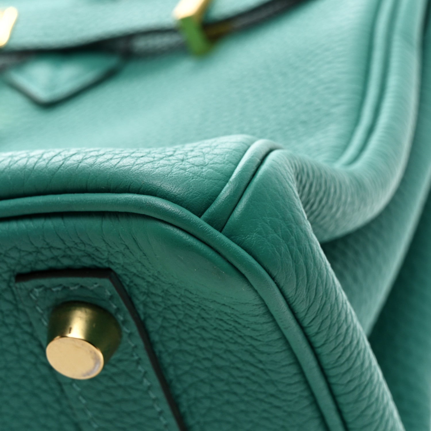 Hermes Togo Birkin 25 Vert Verone 10 of 12