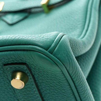 Hermes Togo Birkin 25 Vert Verone 10 of 12