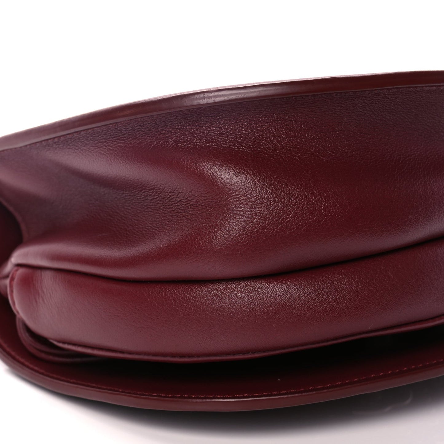 Calfskin Coco Eyelets Small Flap Bag  Red