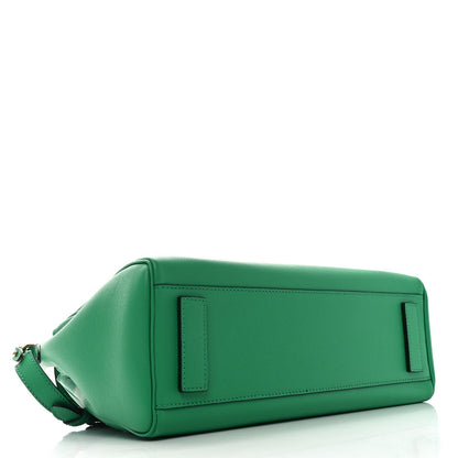 Versace Calfskin Large La Medusa Bag Green 4 of 7