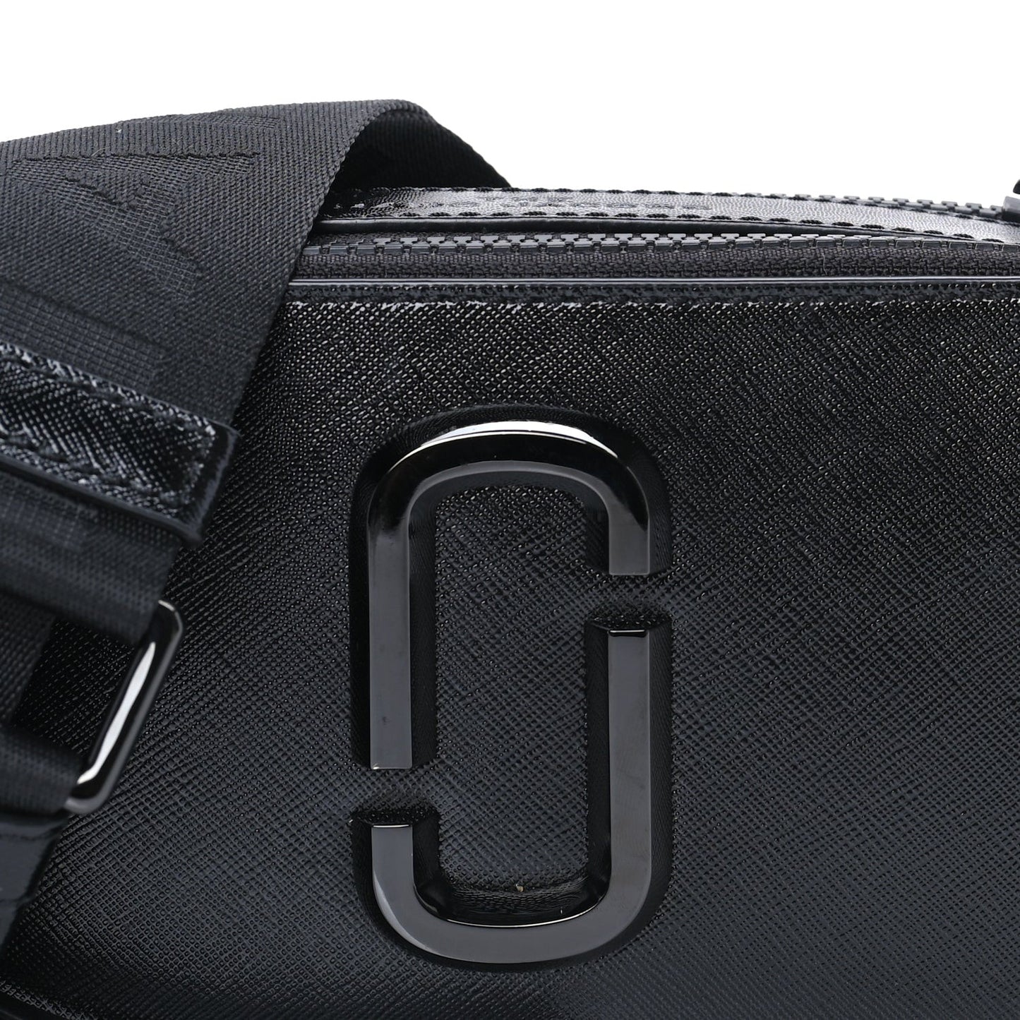 Saffiano Snapshot Camera Bag Black