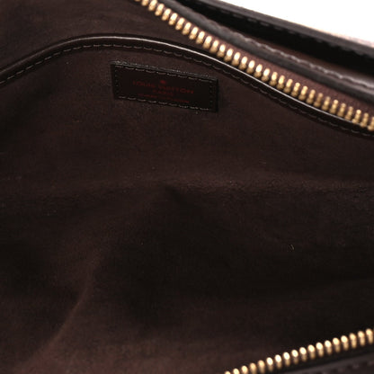 Louis Vuitton Damier Ebene Pochette Saint Louis Clutch Brown 5 of 7