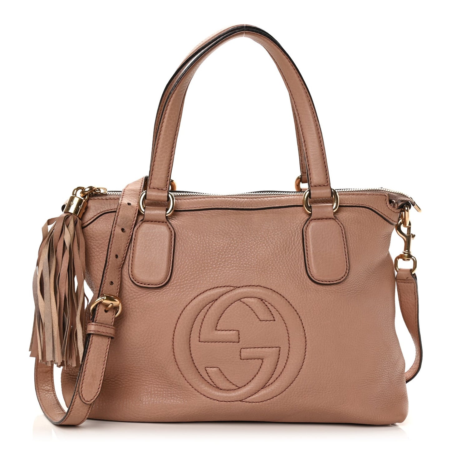 Cellarius Calfskin Small Soho Top Handle Satchel Pink