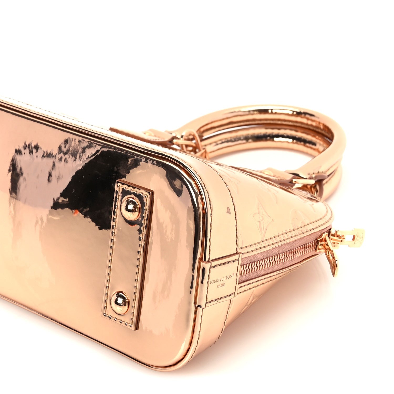 Louis Vuitton Monogram Miroir Alma BB Copper 8 of 8