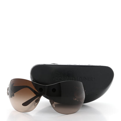 Bulgari Crystal Sunglasses 6064-B Brown 8 of 8