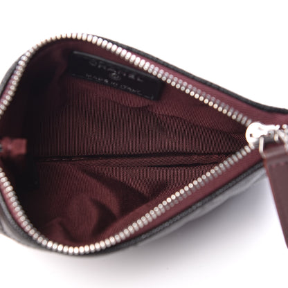 Chanel Caviar Quilted Small Cosmetic Case Black 5 of 7