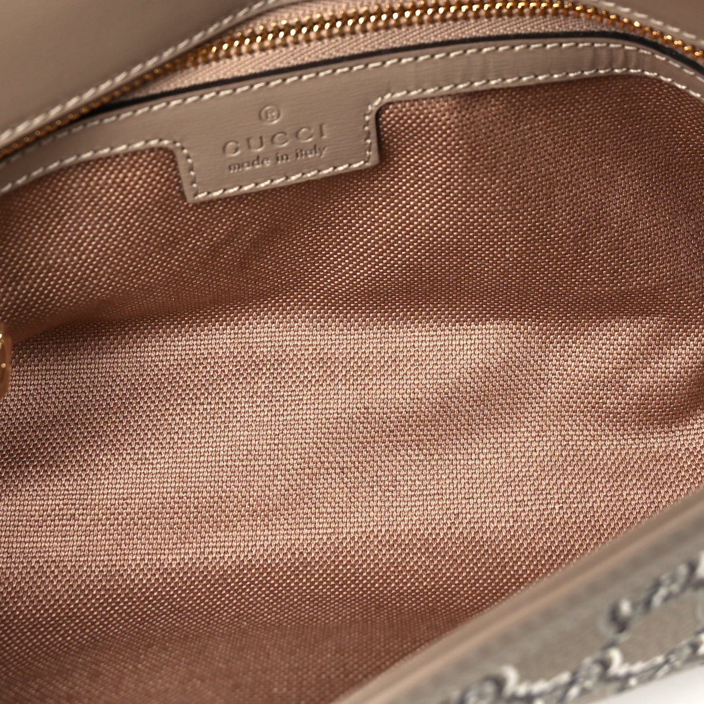 GG Shadow Monogram Small Luce Shoulder Bag  Beige