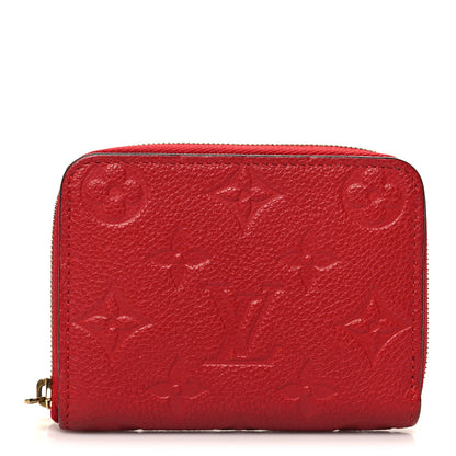 Louis Vuitton Empreinte Zippy Coin Purse Cherry 1 of 8