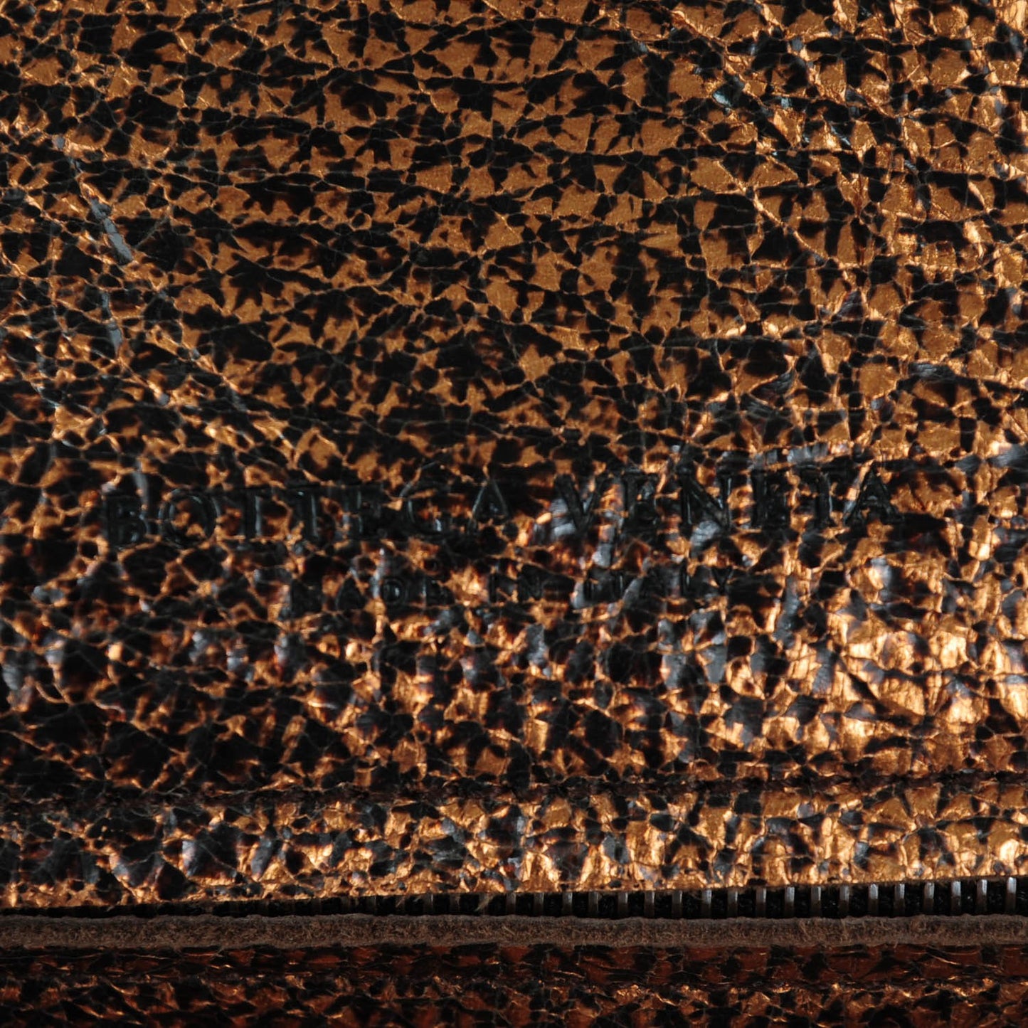 Cervo Deerskin Large Hobo Rame Ossidato