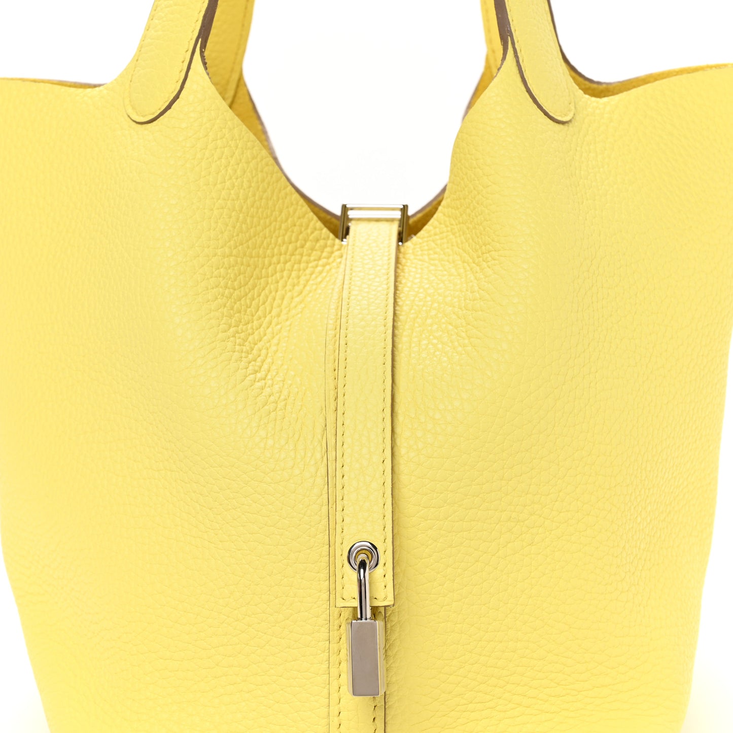 Taurillon Clemence Picotin Lock 22 MM Lime