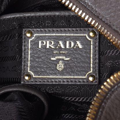 Prada Cervo Antik Zip Hobo Argilla 6 of 7