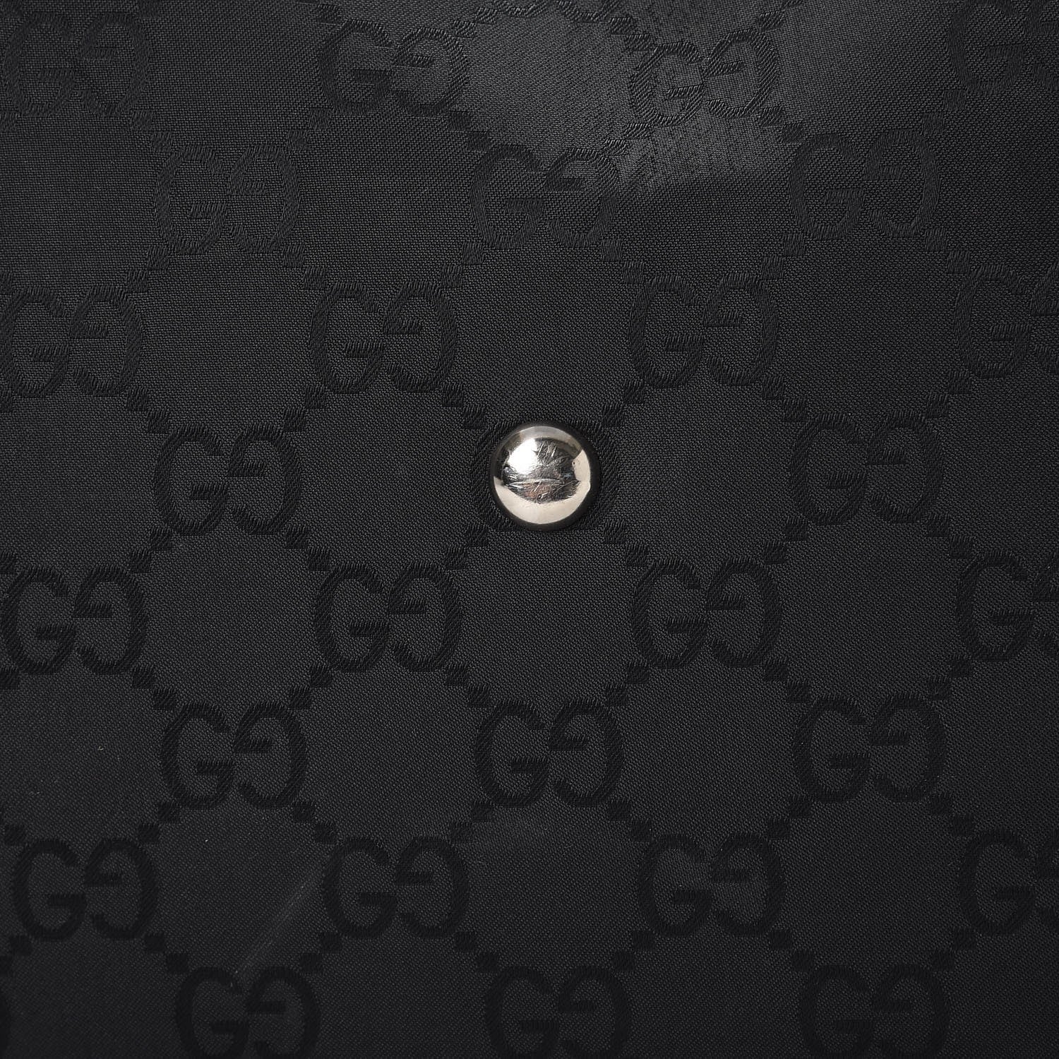 Gucci Nylon Monogram Travel Hobo Black 18 of 19