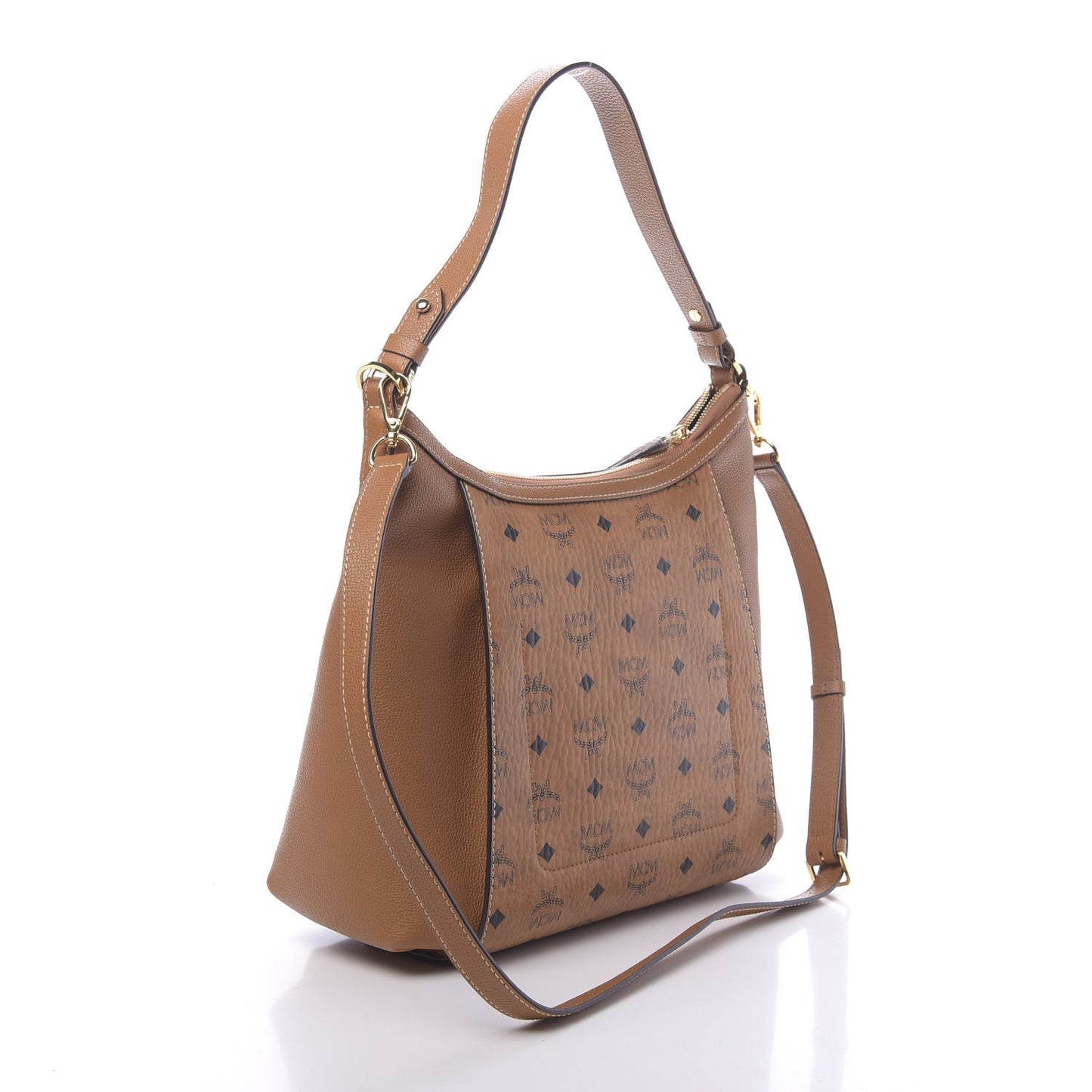 Visetos Medium Luisa Hobo Cognac