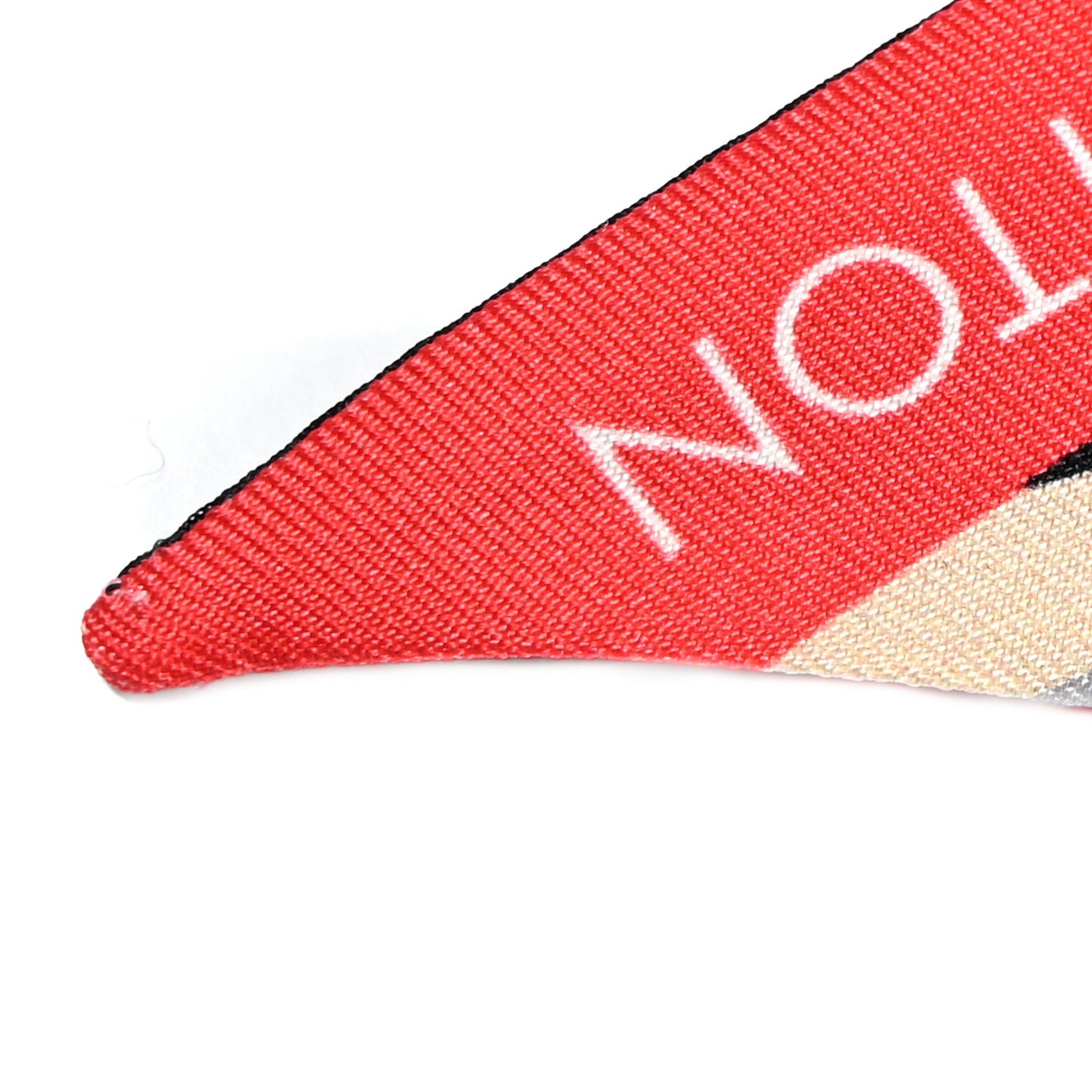 Silk Pop Monogram BB Bandeau Red