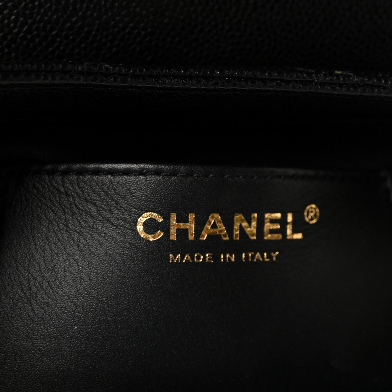 Chanel Caviar Quilted Mini Messenger Flap Black 6 of 11