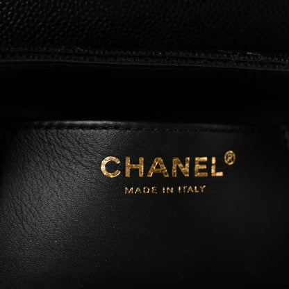 Chanel Caviar Quilted Mini Messenger Flap Black 6 of 11