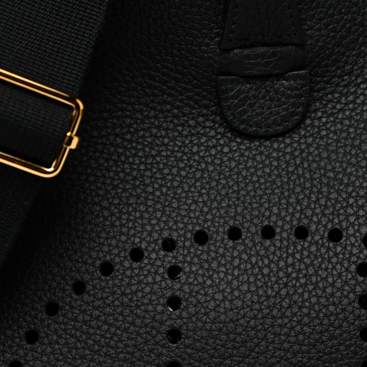 Hermes Taurillon Clemence Evelyne III PM Black 8 of 11